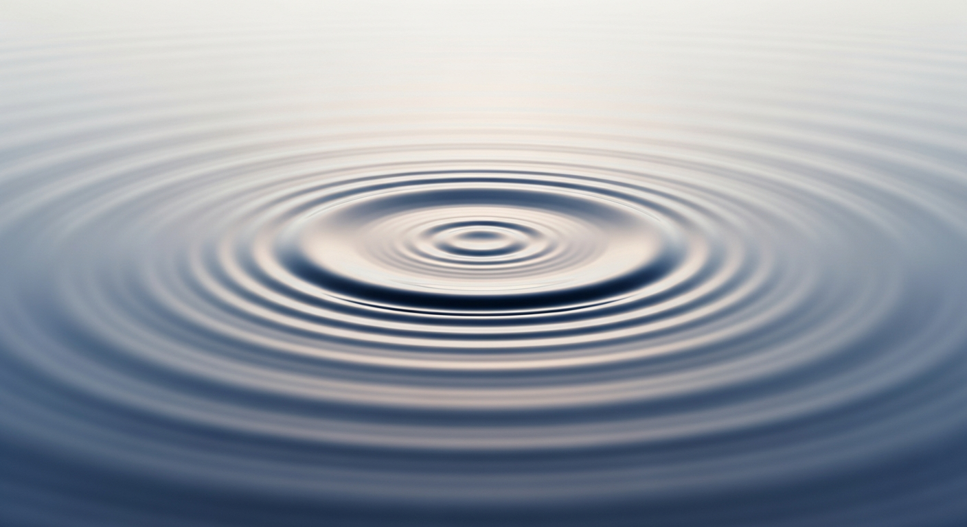 Rimpelingen in water
